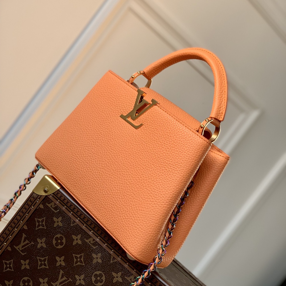 [루이비통] Louis Vuitton - 루이비통 capucines 카퓌신 탑핸들 MM (Medium) PM (Petit Medium) 카푸신 BB (Bebe)