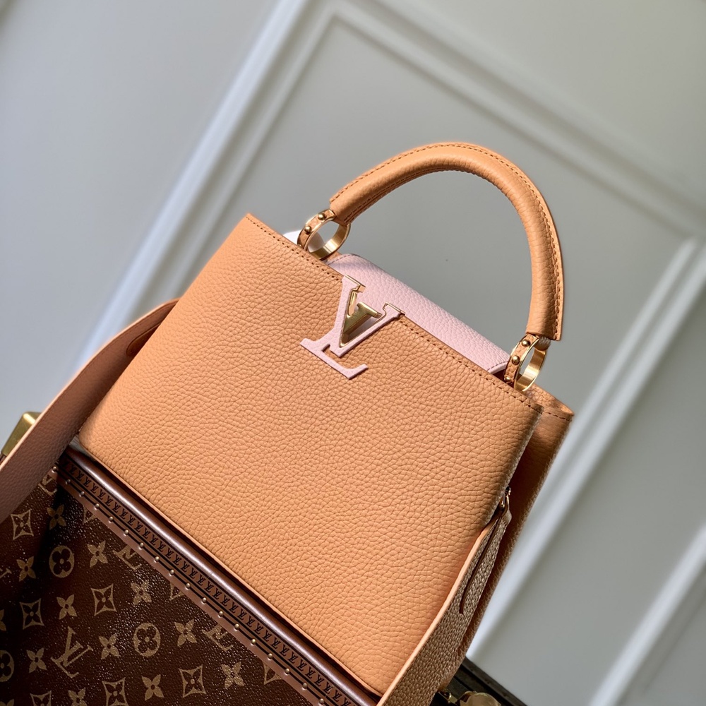 [루이비통] Louis Vuitton - 루이비통 capucines 카퓌신 탑핸들 MM (Medium) PM (Petit Medium) 카푸신 BB (Bebe)