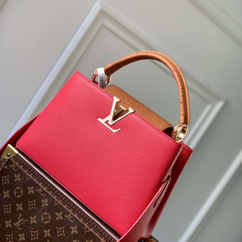 [루이비통] Louis Vuitton - 루이비통 capucines 카퓌신 탑핸들 MM (Medium) PM (Petit Medium) 카푸신 BB (Bebe)