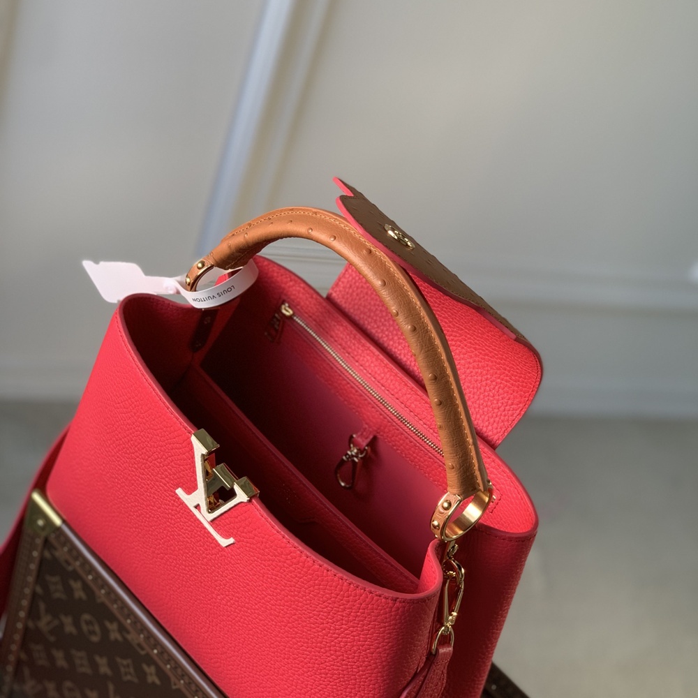 [루이비통] Louis Vuitton - 루이비통 capucines 카퓌신 탑핸들 MM (Medium) PM (Petit Medium) 카푸신 BB (Bebe)