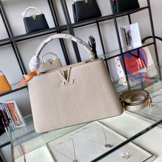 [루이비통] Louis Vuitton - 루이비통 capucines 카퓌신 탑핸들 MM (Medium) PM (Petit Medium) 카푸신 BB (Bebe)