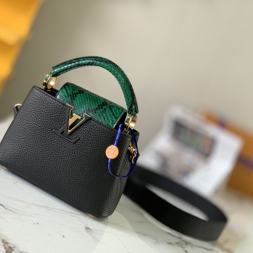 [루이비통] Louis Vuitton - 루이비통 capucines 카퓌신 탑핸들 MM (Medium) PM (Petit Medium) 카푸신 BB (Bebe)