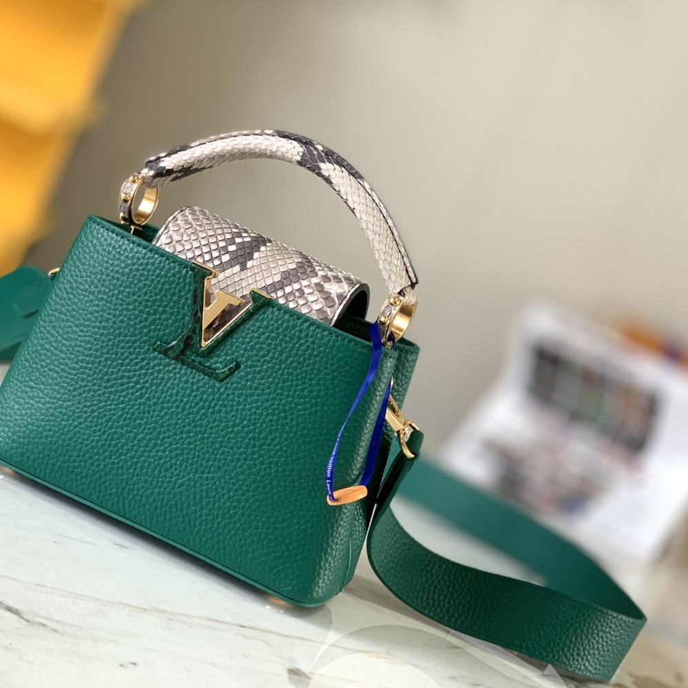 [루이비통] Louis Vuitton - 루이비통 capucines 카퓌신 탑핸들 MM (Medium) PM (Petit Medium) 카푸신 BB (Bebe)