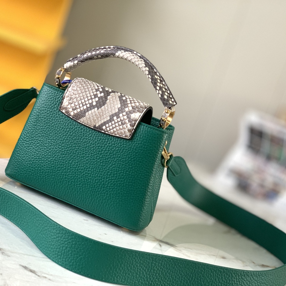 [루이비통] Louis Vuitton - 루이비통 capucines 카퓌신 탑핸들 MM (Medium) PM (Petit Medium) 카푸신 BB (Bebe)