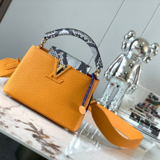 [루이비통] Louis Vuitton - 루이비통 capucines 카퓌신 탑핸들 MM (Medium) PM (Petit Medium) 카푸신 BB (Bebe)