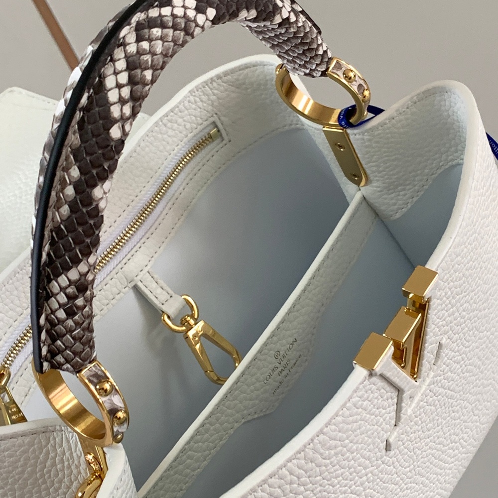 [루이비통] Louis Vuitton - 루이비통 capucines 카퓌신 탑핸들 MM (Medium) PM (Petit Medium) 카푸신 BB (Bebe)