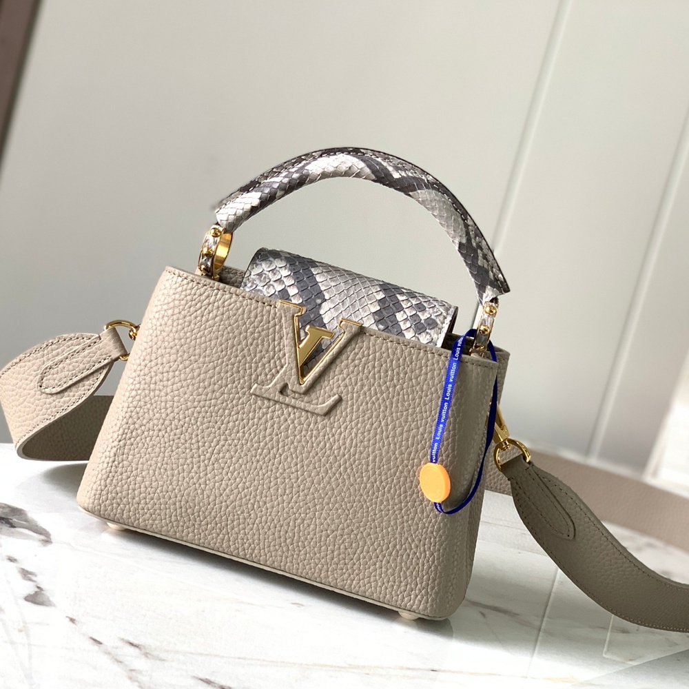 [루이비통] Louis Vuitton - 루이비통 capucines 카퓌신 탑핸들 MM (Medium) PM (Petit Medium) 카푸신 BB (Bebe)