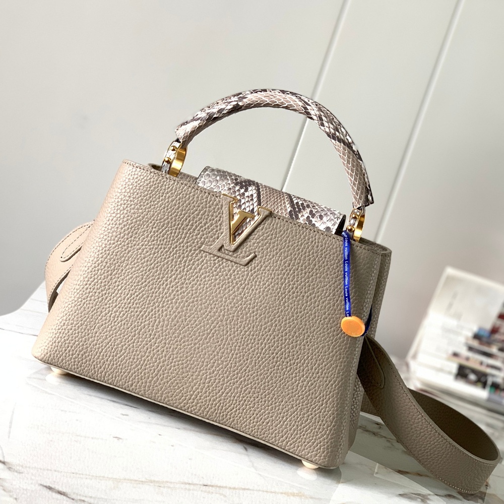 [루이비통] Louis Vuitton - 루이비통 capucines 카퓌신 탑핸들 MM (Medium) PM (Petit Medium) 카푸신 BB (Bebe)