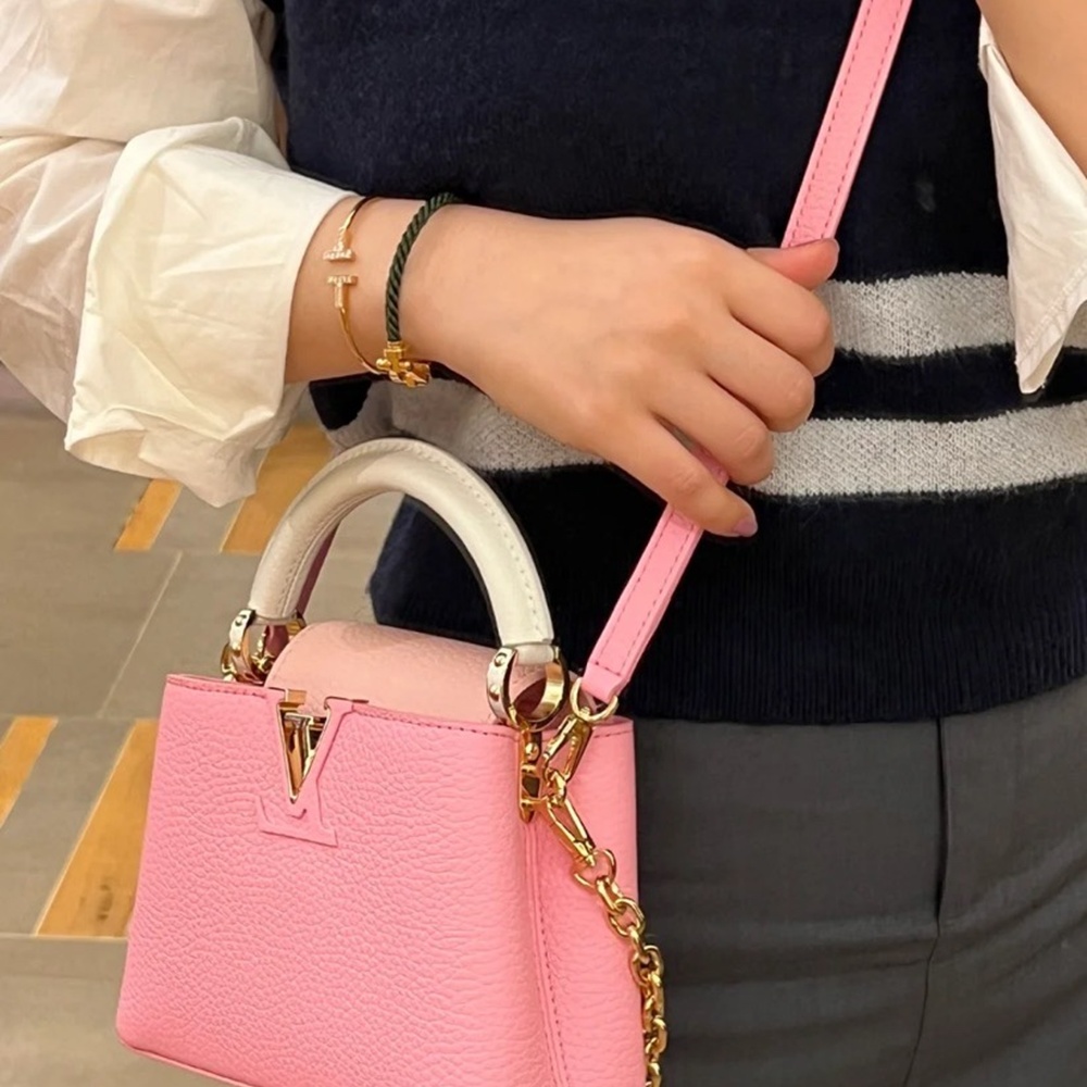 [루이비통] Louis Vuitton - 루이비통 capucines 카퓌신 탑핸들 MM (Medium) PM (Petit Medium) 카푸신 BB (Bebe)