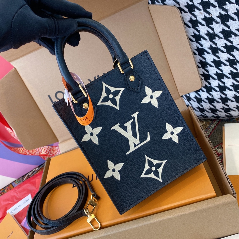 [루이비통] Louis Vuitton LV Petit sac plat 쁘띠 삭 플라 토트백 14cm BB 21.5cm PM 25