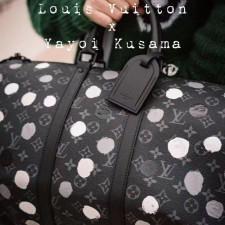[루이비통] Louis Vuitton - LV x YK 루이비통 KEEPALL 키폴 트래블 보스턴 백 45 / 50cm