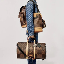 [루이비통] Louis Vuitton - LV x YK 루이비통 KEEPALL 키폴 트래블 보스턴 백 45 / 50cm