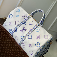 [루이비통] Louis Vuitton - LV x YK 루이비통 KEEPALL 키폴 트래블 보스턴 백 45 / 50cm