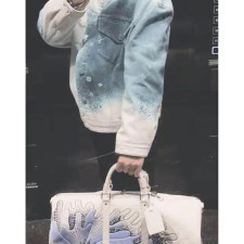 [루이비통] Louis Vuitton - LV x YK 루이비통 KEEPALL 키폴 트래블 보스턴 백 45 / 50cm