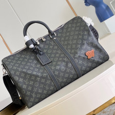 [루이비통] Louis Vuitton - LV x YK 루이비통 KEEPALL 키폴 트래블 보스턴 백 45 / 50cm