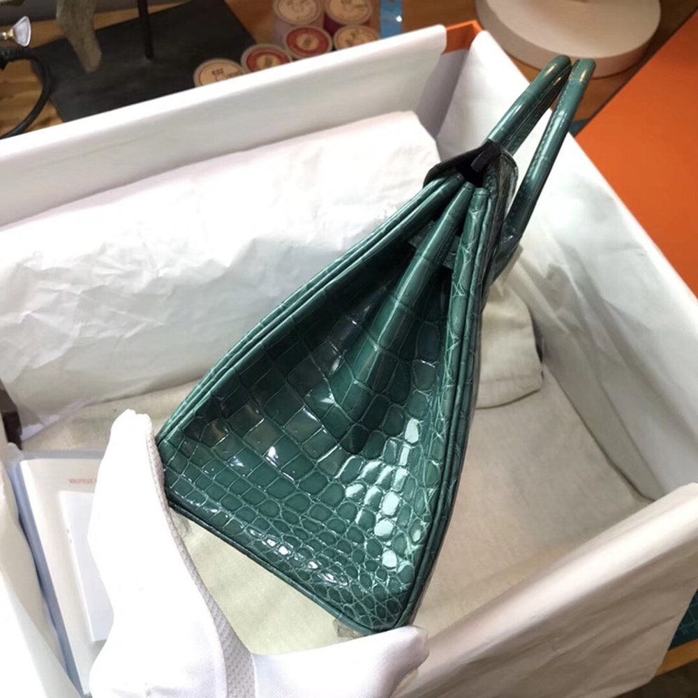 [에르메스] Hermes Birkin Bag Alligator - 에르메스 버킨 25 악어가죽 25 x 20 x 13cm (버킨 30 35 40 45) 가격상담