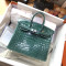 [에르메스] Hermes Birkin Bag Alligator - 에르메스 버킨 25 악어가죽 25 x 20 x 13cm (버킨 30 35 40 45) 가격상담