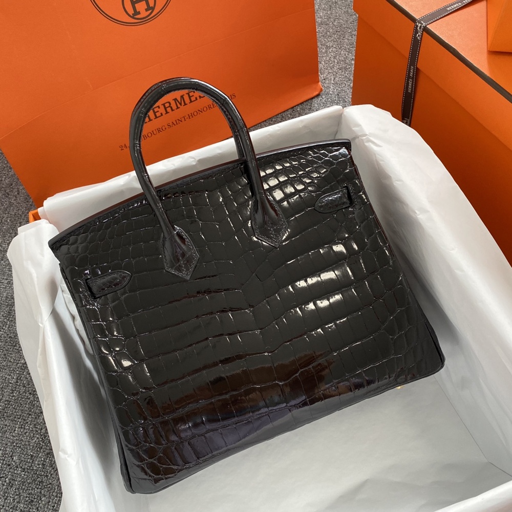 [에르메스] Hermes Birkin Bag Alligator - 에르메스 버킨 25 악어가죽 25 x 20 x 13cm (버킨 30 35 40 45) 가격상담