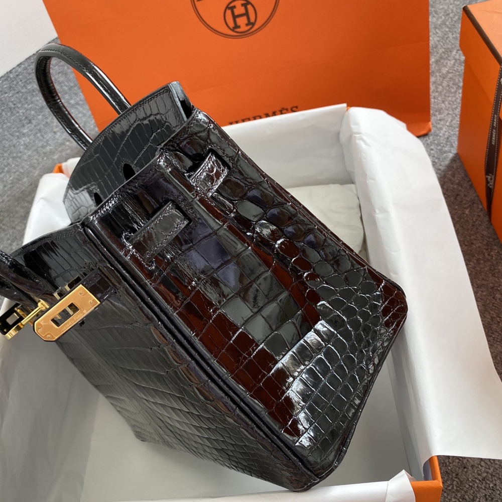 [에르메스] Hermes Birkin Bag Alligator - 에르메스 버킨 25 악어가죽 25 x 20 x 13cm (버킨 30 35 40 45) 가격상담