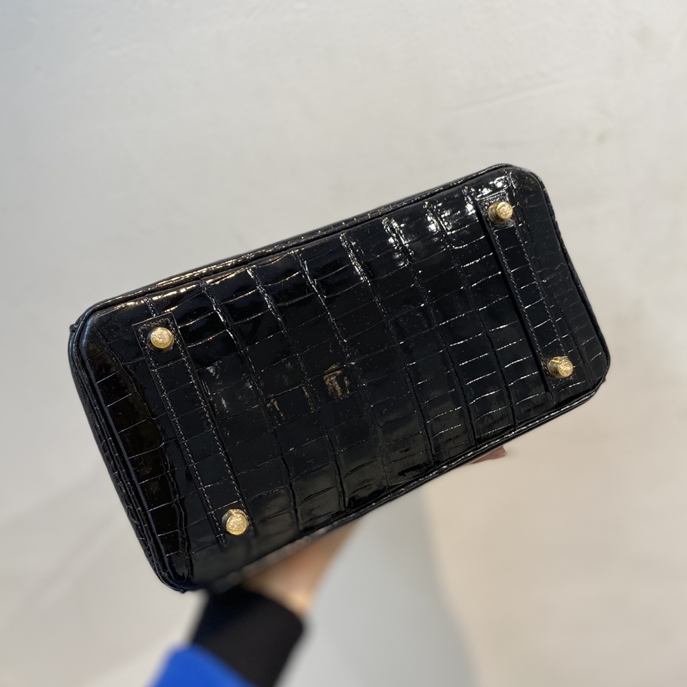 [에르메스] Hermes Birkin Bag Alligator - 에르메스 버킨 25 악어가죽 25 x 20 x 13cm (버킨 30 35 40 45) 가격상담