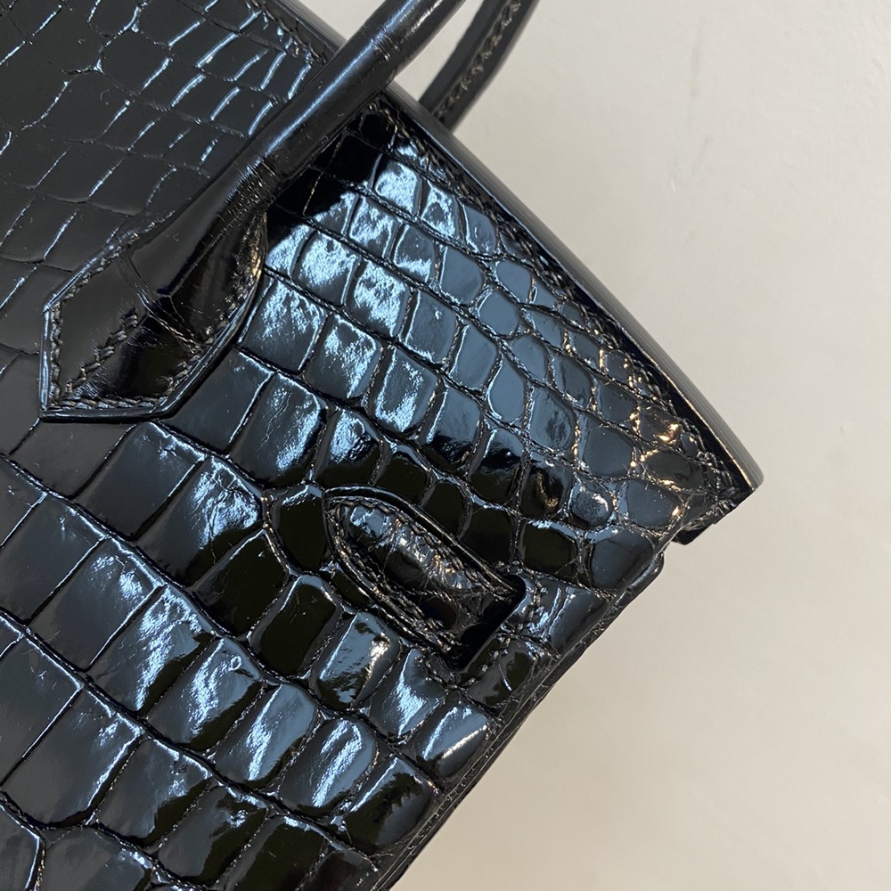[에르메스] Hermes Birkin Bag Alligator - 에르메스 버킨 25 악어가죽 25 x 20 x 13cm (버킨 30 35 40 45) 가격상담