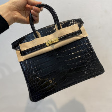 [에르메스] Hermes Birkin Bag Alligator - 에르메스 버킨 25 악어가죽 25 x 20 x 13cm (버킨 30 35 40 45) 가격상담