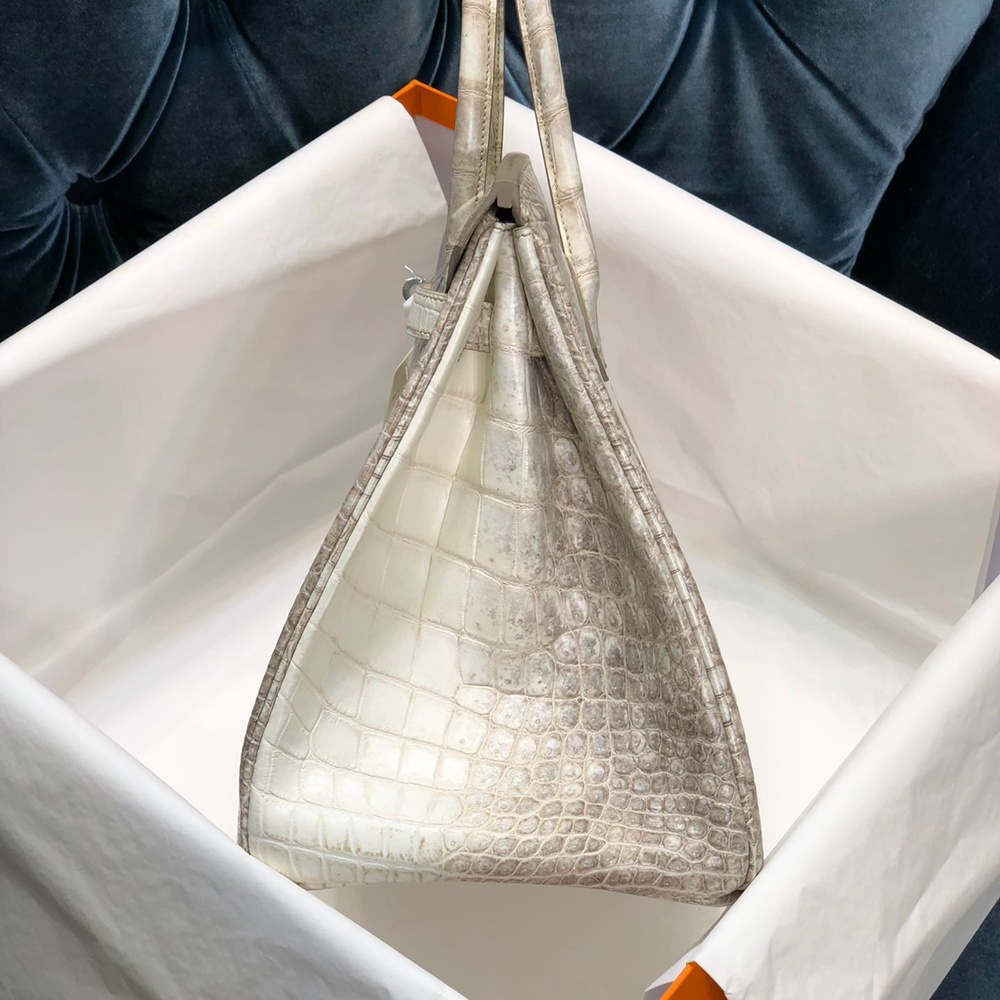 [에르메스] Hermes Birkin Bag Alligator - 에르메스 버킨 25 악어가죽 25 x 20 x 13cm (버킨 30 35 40 45) 가격상담