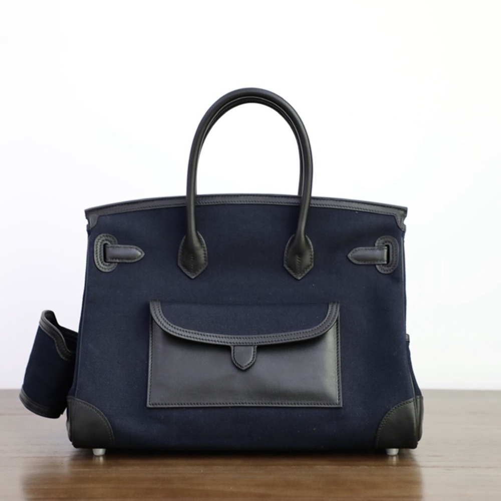 [에르메스] 2칼라 Hermes Birkin Bag Togo - 에르메스 버킨 35 백 토고 35 x 25 x 18cm (버킨 25 30 35 40 45)