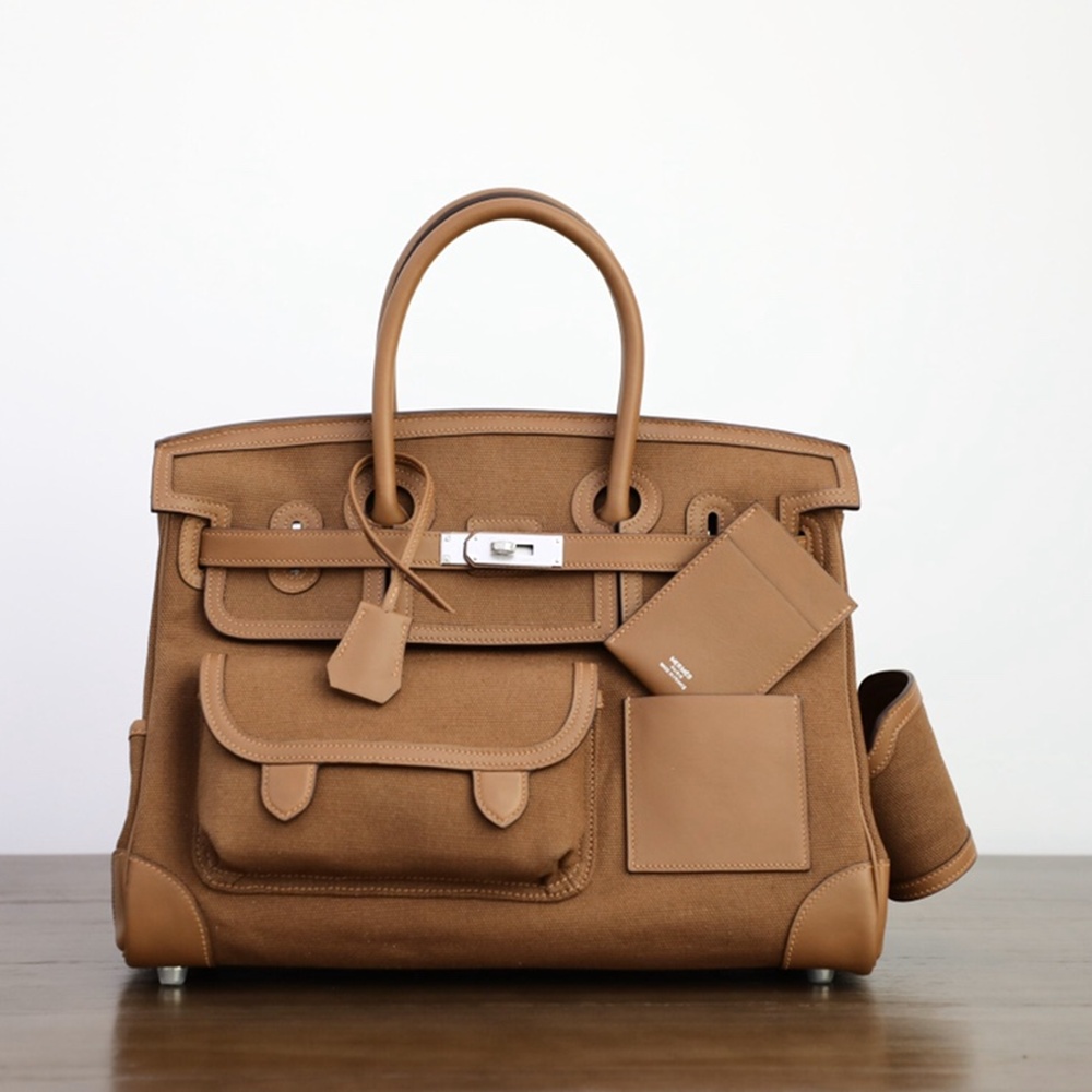 [에르메스] 2칼라 Hermes Birkin Bag Togo - 에르메스 버킨 35 백 토고 35 x 25 x 18cm (버킨 25 30 35 40 45)