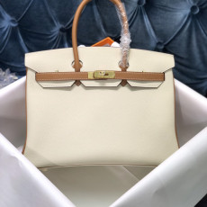 [에르메스] 2칼라 Hermes Birkin Bag Togo - 에르메스 버킨 35 백 토고 35 x 25 x 18cm (버킨 25 30 35 40 45)