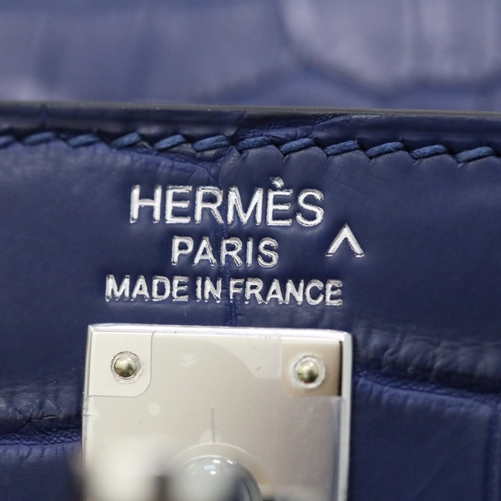 [에르메스] Hermes kelly Bag Alligator – 에르메스 켈리백 28 악어가죽 28 x 22 x 11cm (켈리 20 25 28 32 35) 가격상담