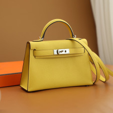 [에르메스] Hermes kelly Bag mini - 에르메스 켈리백 20 미니 19 x 12 x 5cm