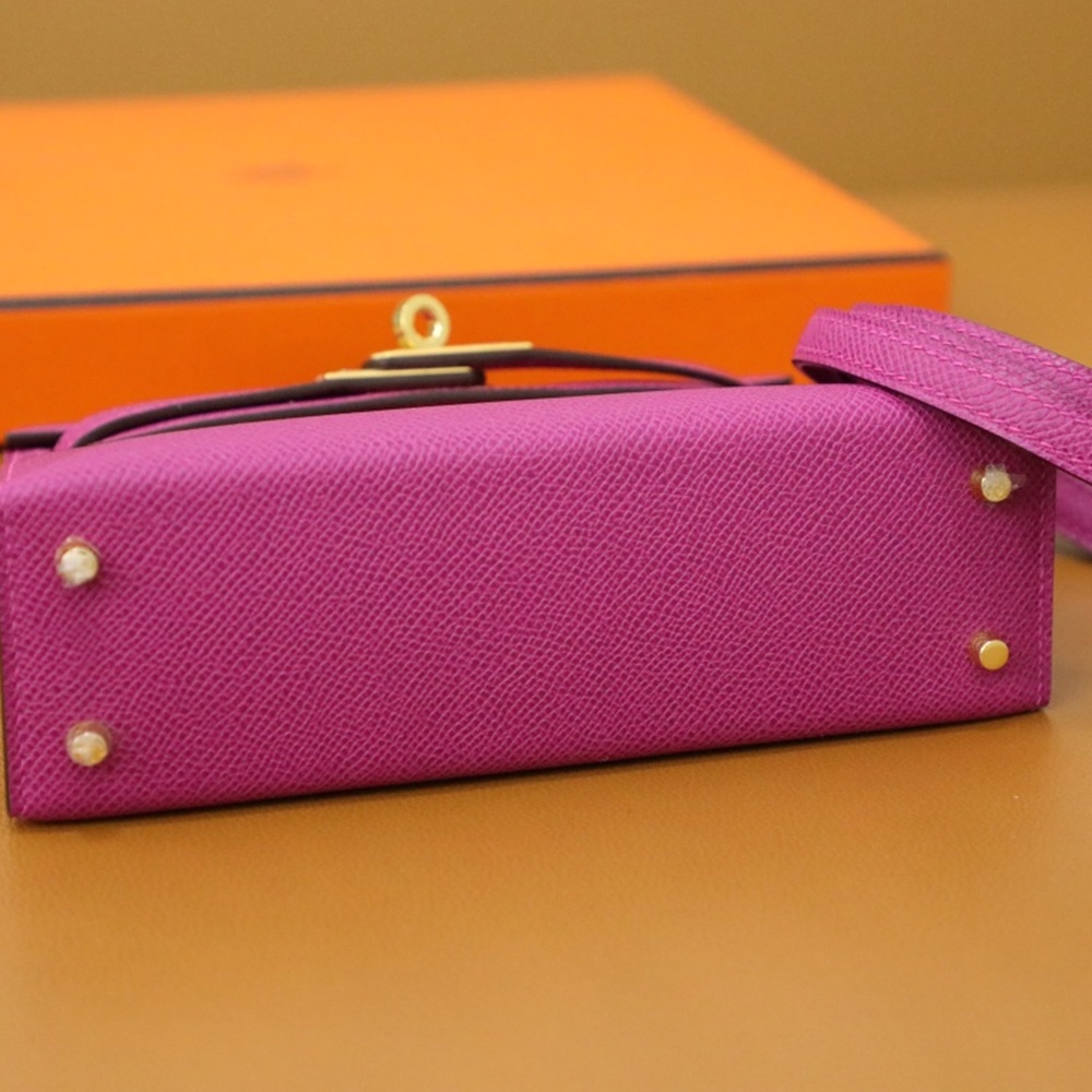 [에르메스] Hermes kelly Bag mini - 에르메스 켈리백 20 미니 19 x 12 x 5cm