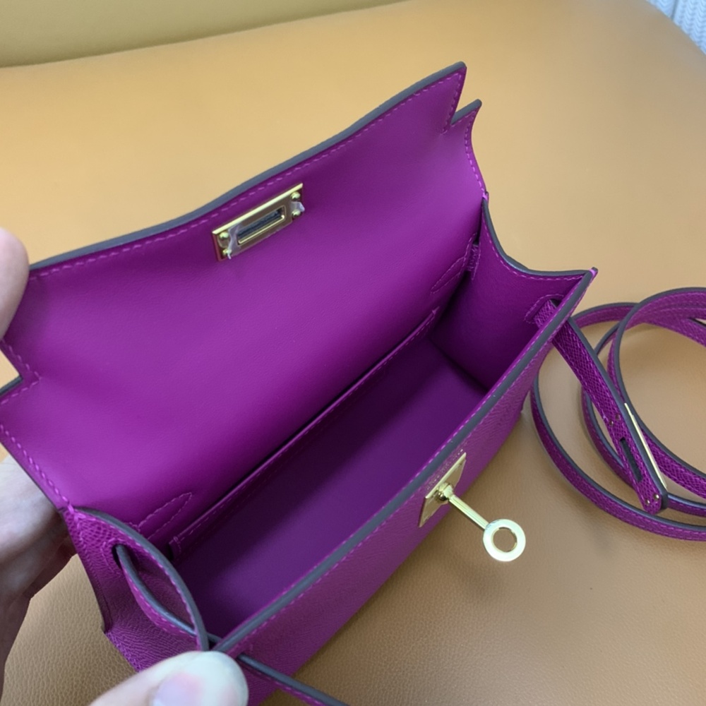 [에르메스] Hermes kelly Bag mini - 에르메스 켈리백 20 미니 19 x 12 x 5cm