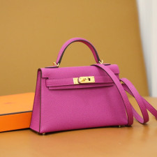 [에르메스] Hermes kelly Bag mini - 에르메스 켈리백 20 미니 19 x 12 x 5cm