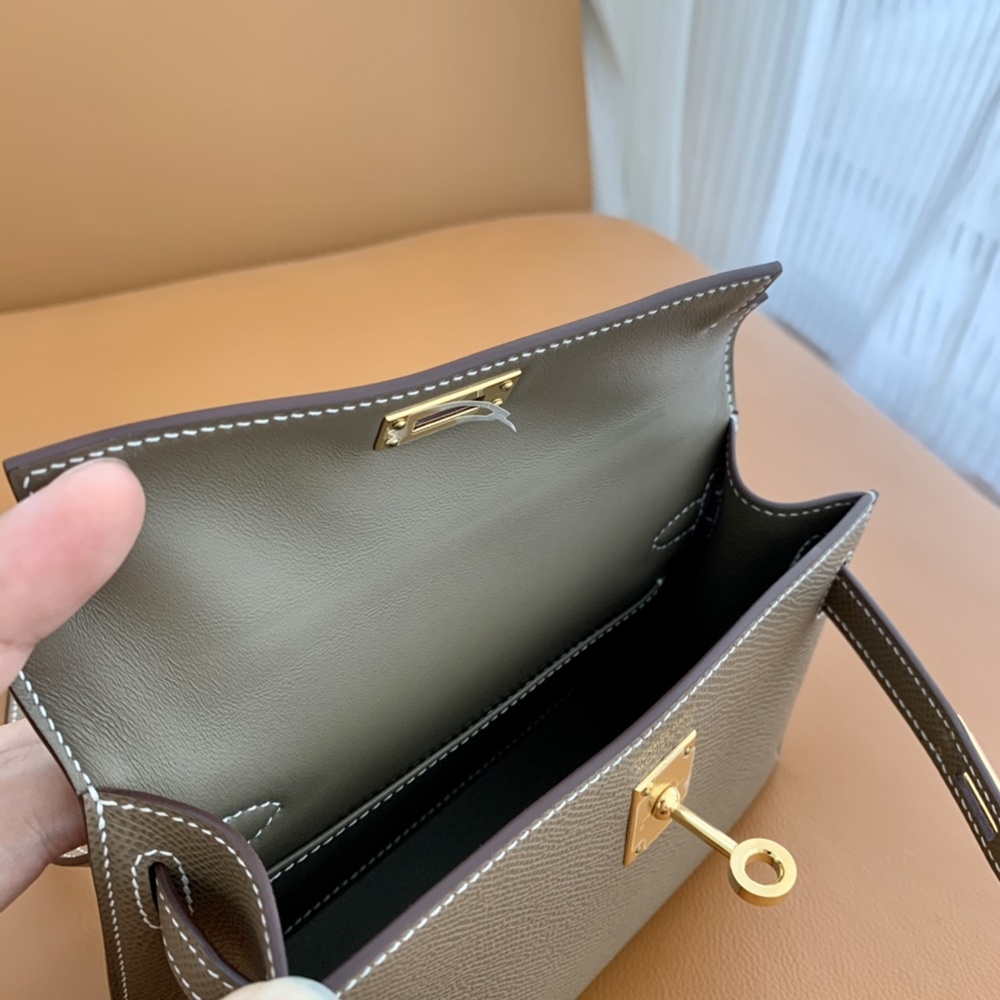 [에르메스] Hermes kelly Bag mini - 에르메스 켈리백 20 미니 19 x 12 x 5cm