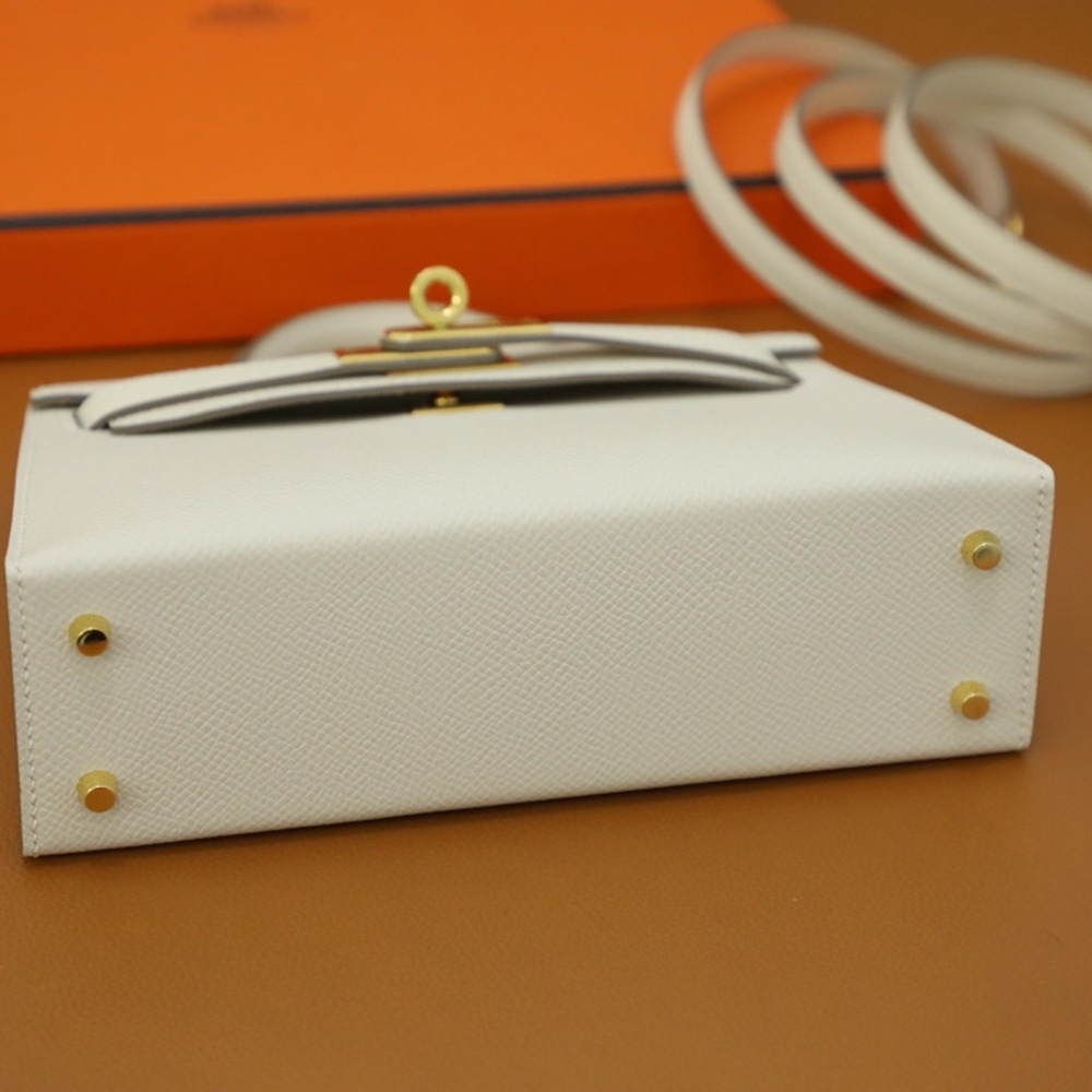 [에르메스] Hermes kelly Bag mini - 에르메스 켈리백 20 미니 19 x 12 x 5cm