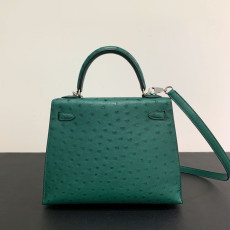 [에르메스] Hermes kelly Bag Ostrich– 에르메스 켈리백 28 오스트리치 28 x 22 x 11cm (켈리 20 25 28 32 35)