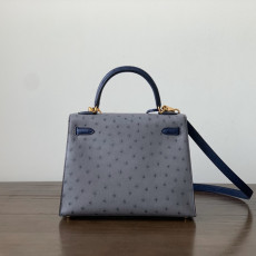 [에르메스] 2칼라 Hermes kelly Bag Ostrich– 에르메스 켈리백 28 오스트리치 28 x 22 x 11cm (켈리 20 25 28 32 35)