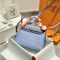 [에르메스] Hermes kelly Bag Ostrich– 에르메스 켈리백 28 오스트리치 28 x 22 x 11cm (켈리 20 25 28 32 35)