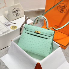 [에르메스] Hermes kelly Bag Ostrich– 에르메스 켈리백 28 오스트리치 28 x 22 x 11cm (켈리 20 25 28 32 35)