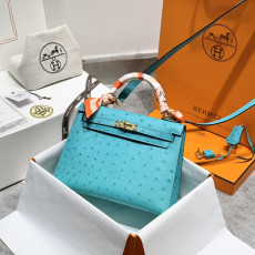 [에르메스] Hermes kelly Bag Ostrich– 에르메스 켈리백 28 오스트리치 28 x 22 x 11cm (켈리 20 25 28 32 35)