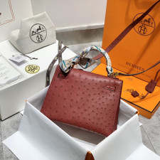 [에르메스] Hermes kelly Bag Ostrich– 에르메스 켈리백 28 오스트리치 28 x 22 x 11cm (켈리 20 25 28 32 35)