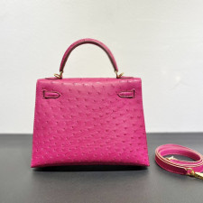 [에르메스] Hermes kelly Bag Ostrich– 에르메스 켈리백 28 오스트리치 28 x 22 x 11cm (켈리 20 25 28 32 35)