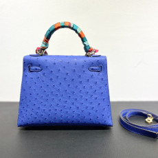 [에르메스] 2칼라 Hermes kelly Bag Ostrich– 에르메스 켈리백 28 오스트리치 28 x 22 x 11cm (켈리 20 25 28 32 35)