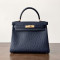 [에르메스] 2칼라 Hermes kelly Bag Ostrich– 에르메스 켈리백 28 오스트리치 28 x 22 x 11cm (켈리 20 25 28 32 35)