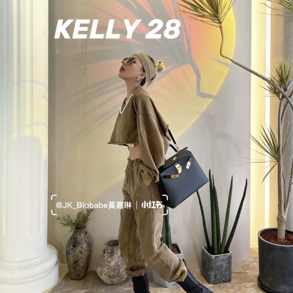 [에르메스] 2칼라 Hermes kelly Bag Togo – 에르메스 켈리백 28 토고 28 x 22 x 11cm (켈리 20 25 28 32 35)