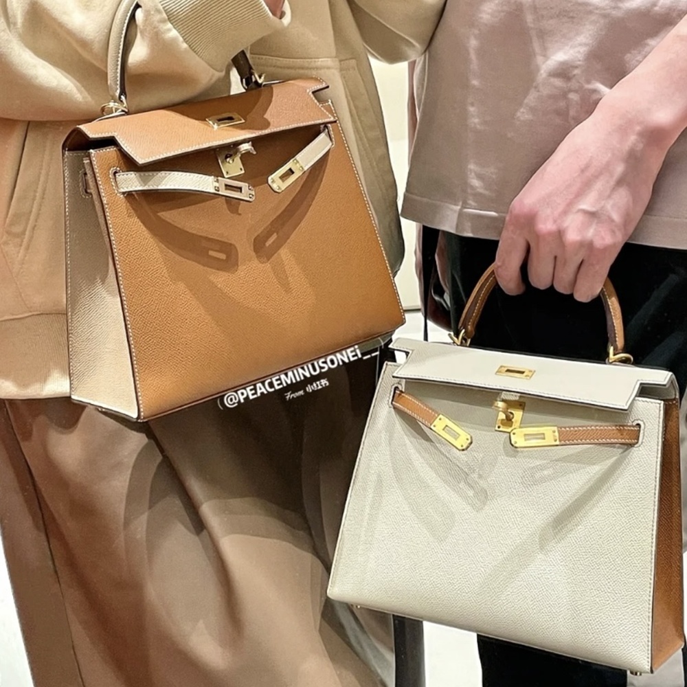 [에르메스] 2칼라 Hermes kelly Bag Togo – 에르메스 켈리백 28 토고 28 x 22 x 11cm (켈리 20 25 28 32 35)