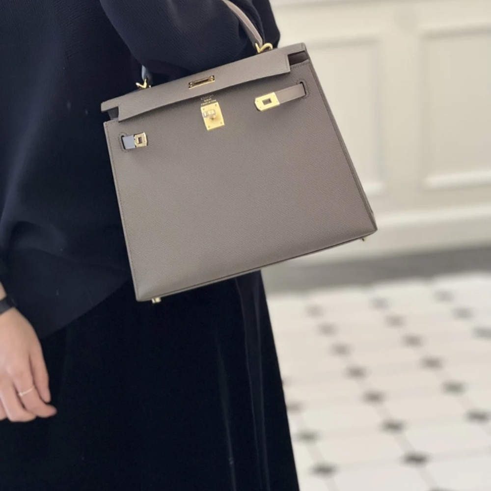 [에르메스] Hermes kelly Bag Togo – 에르메스 켈리백 28 토고 28 x 22 x 11cm (켈리 20 25 28 32 35)