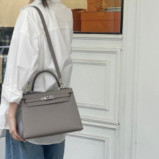 [에르메스] Hermes kelly Bag Togo – 에르메스 켈리백 28 토고 28 x 22 x 11cm (켈리 20 25 28 32 35)
